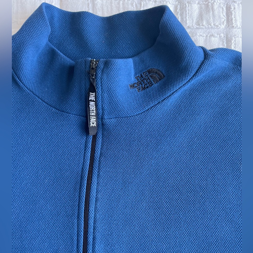 The North Face Blue Half-Zip Sweatshirt